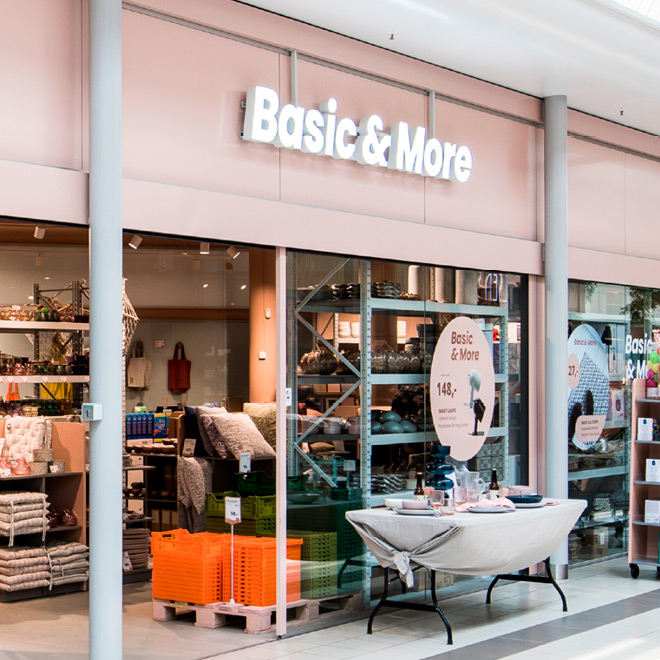 Basic & More's bæredygtige butikskoncept åbner 13 butikker i DSC